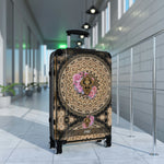 Floral Mandala Suitcase 3 Sizes Carry-on Suitcase Floral Print Luggage Hard Shell Suitcase  | 10357A