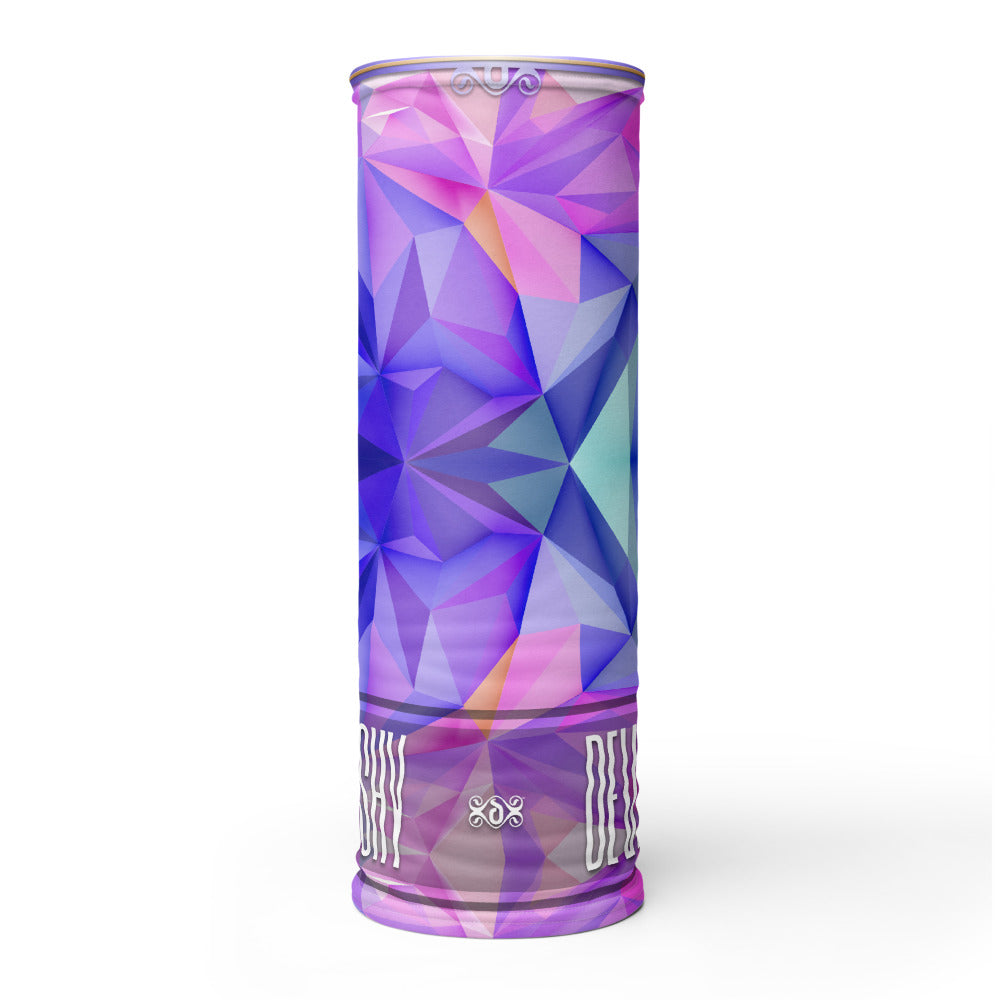 Polygon Art Neck Gaiter Abstract Face Mask Polygon Colors Neck Tube in 3 Colors Headband, PF - 11226