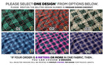 SHEPERD'S Check Apparel Fabric 3Meters+, 6 Designs | 8 Fabrics Option | Plaid Fabric By the Yard | 038