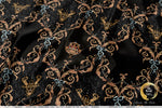 Damask Apparel Fabric 3Meters+, 9 Designs | 8 Fabric Options | Fabric By the Yard | 075