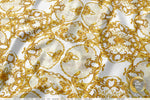 Golden Baroque Apparel Fabric 3Meters+, 6 Designs | 8 Fabrics Option | Fabric By the Yard | 043